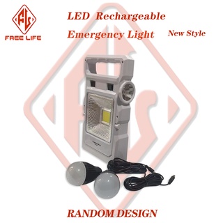 FREELIFE LED Lights Rechargeable Emergency Light Rechargeable tube with solar panel Dimming Multifun