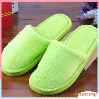 indoor slippers for men►☄✘Plush Indoor Home Women Men Anti-Slip Shoes Soft Warm Cotton Mute Slipper
