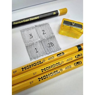 Mongol Pencil 1, 2, 3