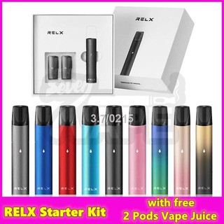Original RELX Starter Kit with free 2 Pods Vape Juice0033