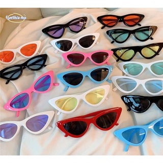 Shades Sunglasses for Women Eyeglasses Fashion Eyewear with Retro Style Hip-hop Small Cat Eye CM