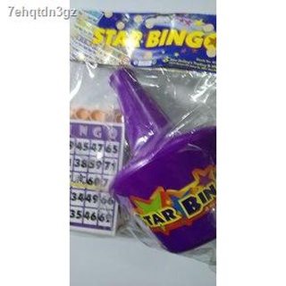 ✥Bingo Set with Shaker, 50pcs Cards papel lang daw po and Coins product and color is randomly given