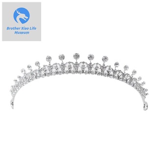 Silver Color Rhinestone Bridal Tiaras Crowns for Women Headbands