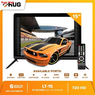 ♚♠HUG Slim LED TV Flat Screen High Definition TV (Screen size 15 Inches) LT15