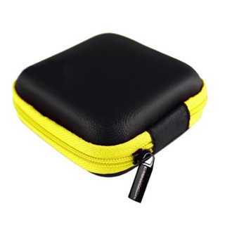 PU Leather For Earphone Headphone Earbuds Cards Storage Bag Pouch Hard Case Box (7)