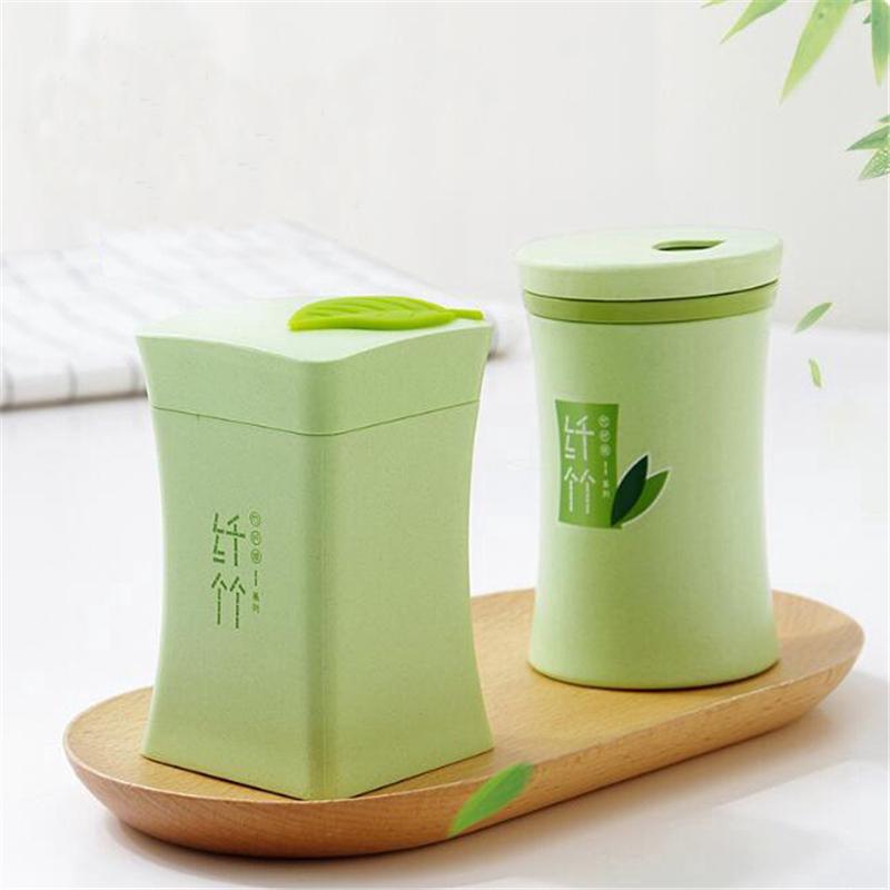 Household Bamboo Fiber Toothpick Box Toothpick Container