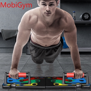 9 in 1 Push Up Rack Board System Fitness Workout Training Equipment Home Body Building