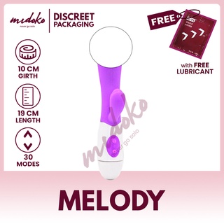 Midoko 30 Speed Dual G-Spot Rabbit Vibrator Purple Adult Sex Toys for Women and Girls