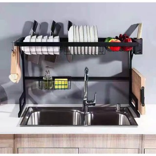 KITCHEN SINK COUNTER DISH RACK STAINLESS STEEL PLACE BOWL [PLATE DRAIN] DRAINING SHELF HIGH QUALITY