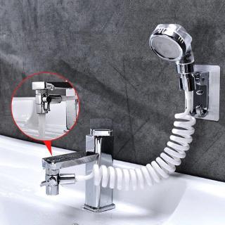 Universal Joint Pressurized Shower Nozzle Set Washbasin Bathroom Portable Showerhead Bath for Pet/Kids Shower Sprayer Hand Held Spray Water Booster