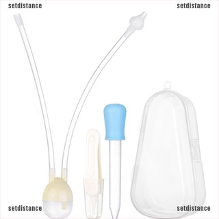 ™3Pc/Set Newborn Baby Safety Nose Cleaner Kids Vacuum Suction Nasal Aspirator Set (2)