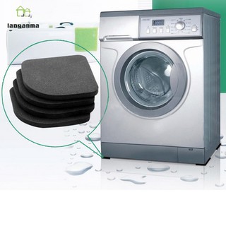 4 pcs Washer Shock Slip Mats Reducing Refrigerator Anti-vibration Noise Pad Washing Machine Shock