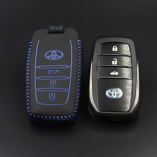 2015 Toyota new RAV4 Highlander special leather car key bag one key Start Smart key cover
