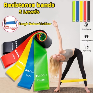 Yoga Resistance Bands Pull Band Set Gym Fitness Equipment Pilates Sport Training Workout Elastic Bands Pull Rope Stretch Pull Up