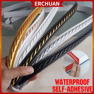 Mirror Picture Frame Edging Line 12mmx100cm Self-adhesive Punch-free Soft PVC Wall Lines
