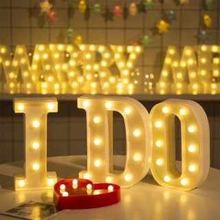 9inch big size Birthday party needs Led letter party supplies party decorations Led lights standee (9)
