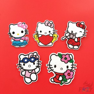 ☸ Hello Kitty - Series 01 Patch ☸ 1Pc Sanrio Diy Sew On Iron On Patch