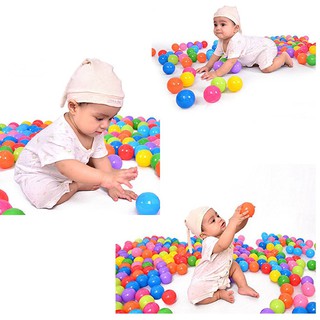 100pcs 5.5cm Soft Ocean Ball Baby Bath Toys Colorful Soft Play Balls Kids Gifts (6)