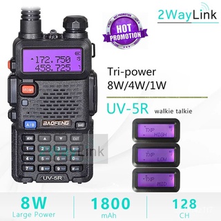 Baofeng UV-5R 8W 5W Walkie Talkie Professional CB Radio Station UV 5R Transceiver VHF UHF UV5R Hunti