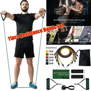 Multifunctional Workout Tension Pull Long Rope Resistance Yoga Band Gym Fitness Exercise