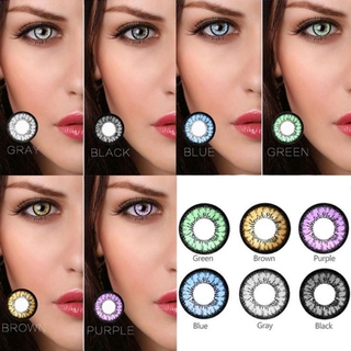 ❤❤One Pair/set Charming Coloured Cosmetic Contact Lenses