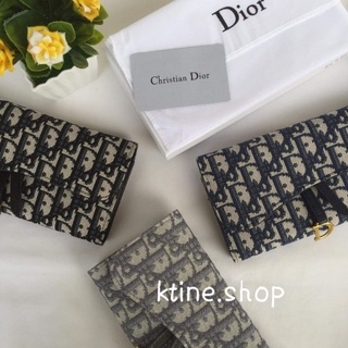 Diör Embroided Long Wallet Top Grade Quality Complete Inclusion