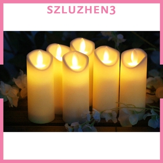 [SmartHome ] Electric LED Candles Flickering Flameless Light Wedding Party Decor