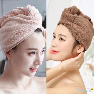 ✨WBB-New Quick Dry Head Shower Cap Towel Hair Wrap Soft