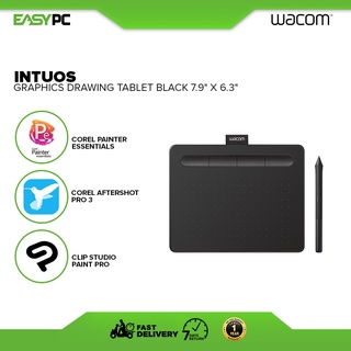 Wacom Intuos Graphics Drawing Tablet Black 7.9" X 6.3" CTL-4100/K0-C BK 1ION
