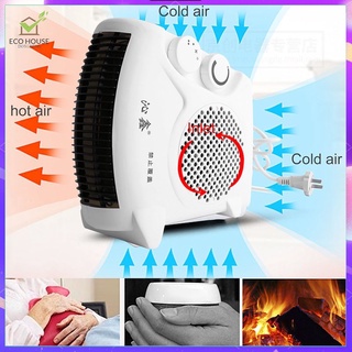 ﹊№☫200-500W Portable Room Floor Upright Flat Electric Fan Heater Hot & Cold