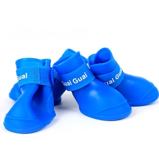 【Ready Stock】❖■♥️PET DOG CAT RAIN BOOTS JELLY SHOES for PETS