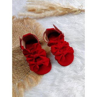 nikki 3 ribbon sandals summer shoes babygirl OOTD qualitymade