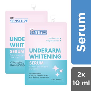 Set of 2- Dr. Sensitive Underarm Whitening Serum 10mL