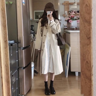 White Long-Sleeved Dress for Women Early Spring and Autumn New French Style Design Small Elegant Long Dress