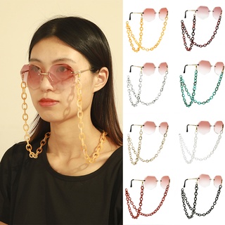 CILICAP Glasses accessories pure color simple personality acrylic candy color student eyeglass chain