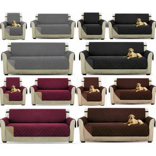3 Sizes Sofa Couch Cover Waterproof Washable Armrest Covers Anti-slip Armchair With Strap