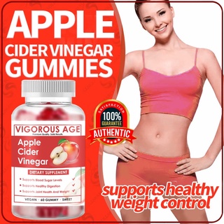 Adult Apple Cider Vinegar Gummies Collagen Gummies Vitamin C Gummies 60 goli Gummies (1)