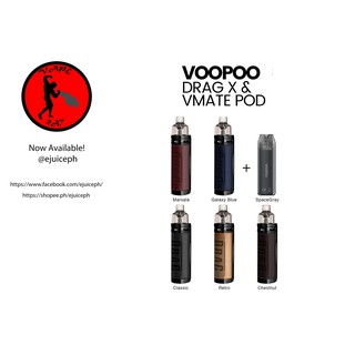 VOOPOO DRAG X LIMITED EDITION! (WITH FREE VAPEMATE POD) P1650 (WITHOUT BATT) 80 WATTS KIT