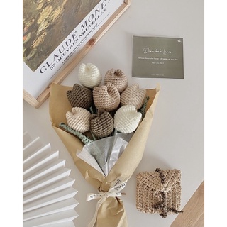 Crochet flower bouquet / gift box / gift set R4G9