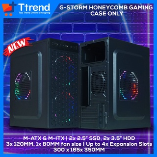 GSTORM HONEYCOMB MATX MICRO ATX ITX MINI TOWER Desktop Gaming Case - TTREND (1)