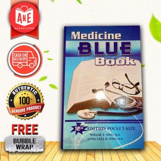 AUTHENTIC MEDICINE BLUE BOOK 12th ed Pocket Size by Doc Willie Ong and Doc Anna Liza Ong (1)