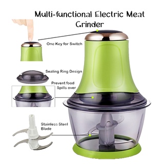 Meat Grinder Electric Meat Grinder Blender Food Processor Stainless (2)