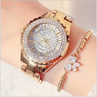 Elegant Luxury Waterproof Ladies Quartz Watch Wristwatch New Year Gift