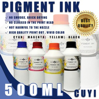 CUYI Pigment Ink(cyan/magenta/yellow/black/light cyan/light magenta) ---500ML