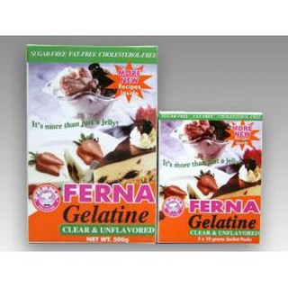 FERNA Gelatine Clear & Unflavored