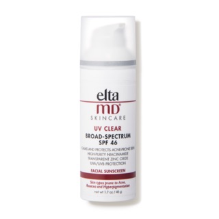 EltaMD UV Clear Broad-Spectrum SPF 46 for Sensitive or Acne prone skin 48g