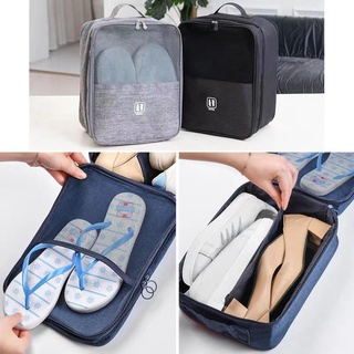 High Quality Upgraded Travel Shoe Bag Three Layers Portable Shoe Organizer