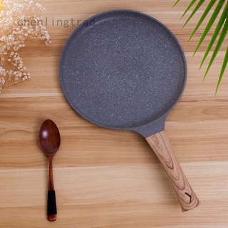 Chenlingtrad Crepe Pan Pancake Dosa Tawa Pan Nonstick Flat Griddle Frying Skillet Pan
