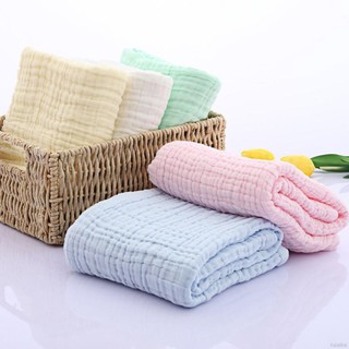 ruiaike Newborn Baby 6 Layer Gauze Cotton Bath Towel Sleeping Bag Swaddle Muslin Blanket 6 Layer 105x105cm
