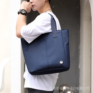 Casual Men's ulzzang korean fashion New Large Capacity Men Tote Bag Handbag Briefcase Shoulder Bag f